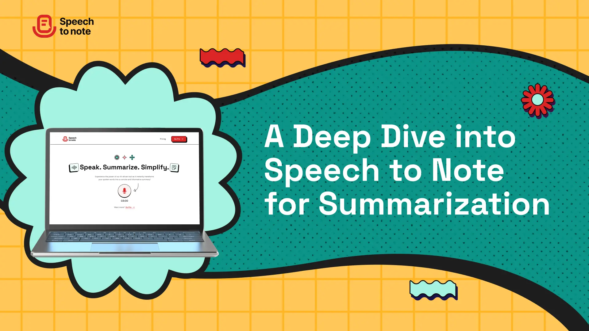 A Deep Dive into Speech to Note for Summarization