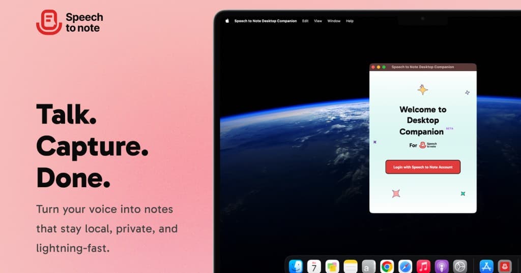 How to Install Speech to Note Desktop Companion on Mac: Complete Setup Guide