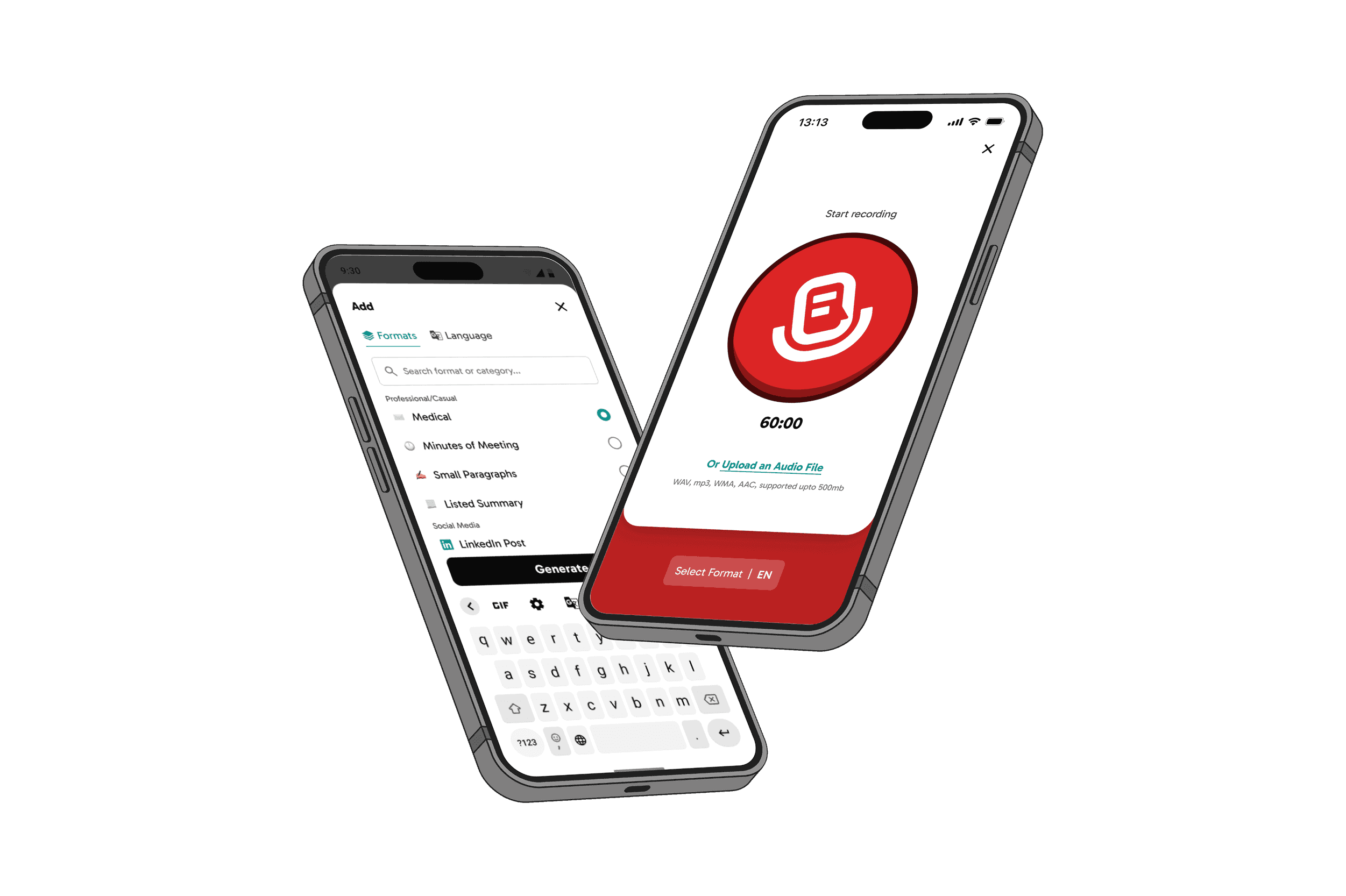 Speech to Note for Doctors